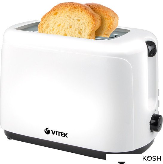 

Тостер Vitek VT-1578 BW (белый)