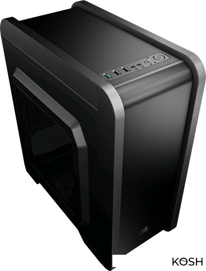 

Корпус AeroCool Qs-240 (чёрный, без БП)