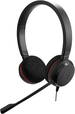 

Гарнитура (микрофон+наушники) Jabra Evolve 20 MS Stereo