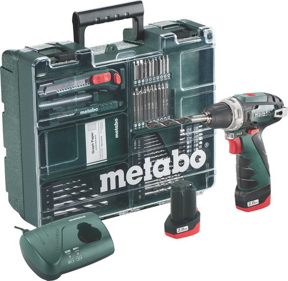 

Шуруповерт Metabo PowerMaxx BS Basic Set (600080880)