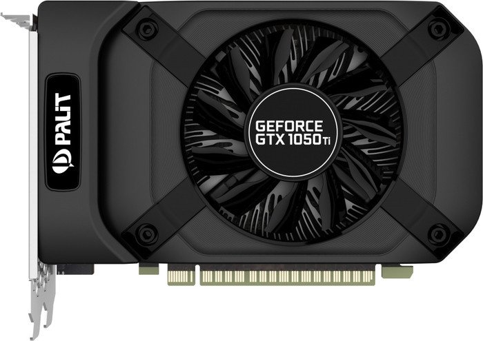 

Видеокарта Palit GeForce GTX1050Ti StormX (NE5105T018G1-1070F)(4096Mb, GDDR5, 128bit)