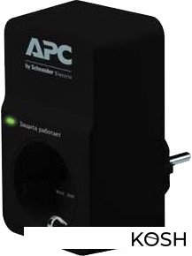 

Сетевой фильтp APC PM1WB-RS (1 розетка, чёрный)