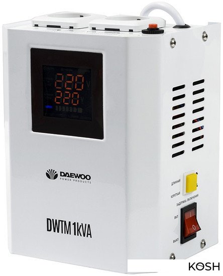 

Стабилизатор напряжения Daewoo DW-TM1kVA