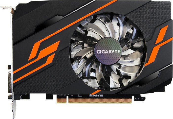 

Видеокарта Gigabyte GeForce GT1030 OC (GV-N1030OC-2GI)(2048Mb, GDDR5, 64bit)