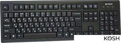 

Клавиатура A4Tech KR-85 (черная, USB)