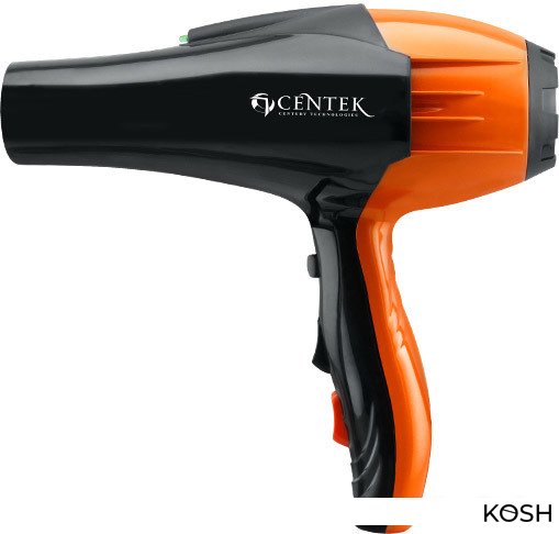 

Фен CENTEK CT-2226 (черно-оранжевый)