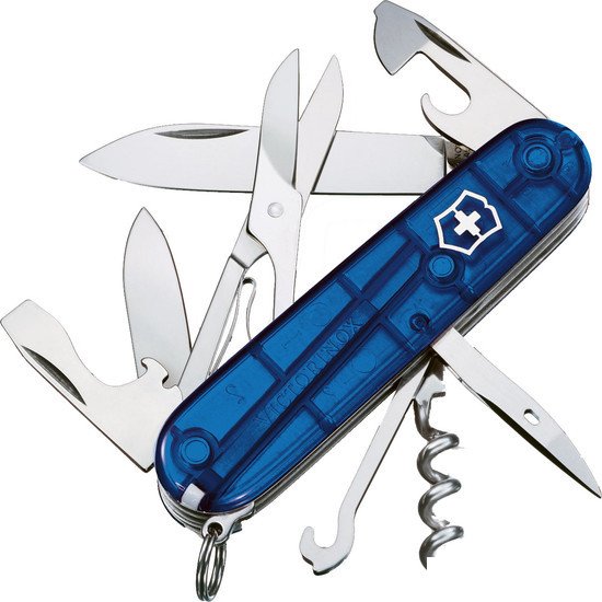 

Складной нож Victorinox Climber (1.3703.T2)(91мм, синий)