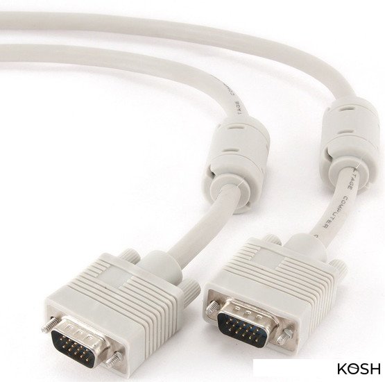 

Кабель соединительный VGA-VGA Gembird 20м (CC-PPVGA-20M)