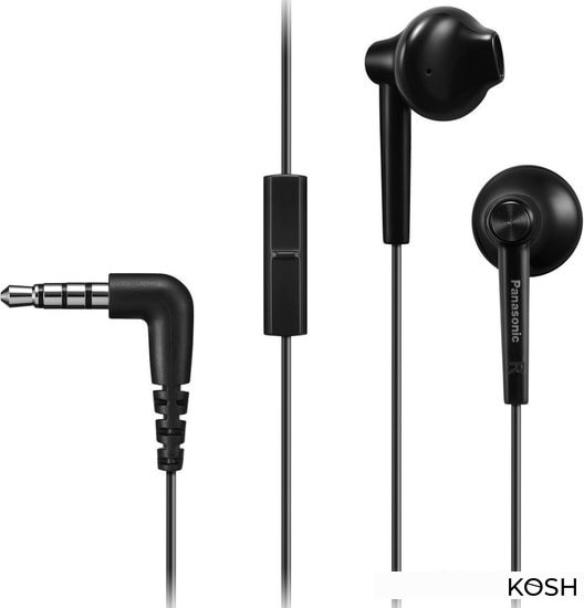 

Гарнитура (микрофон+наушники) Panasonic RP-TCM55GC-K (чёрная)