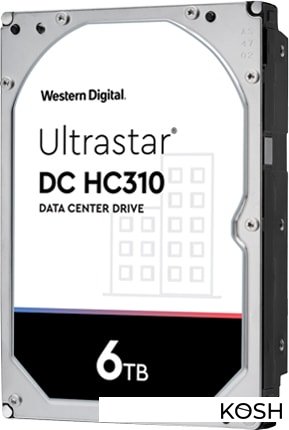 

Жесткий диск Western Digital (HGST) Ultrastar DC HC310 4000Gb (HUS726T4TALE6L4)