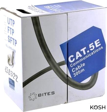 

Кабель 5bites UTP Cat 5E FS5400-305S (4 пары, бухта 305м)