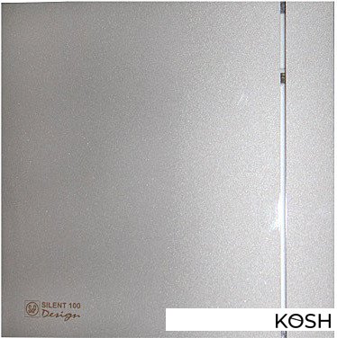 

Вытяжной вентилятор Soler&Palau Silent-100 CRZ Silver Design - 3C (5210603500)