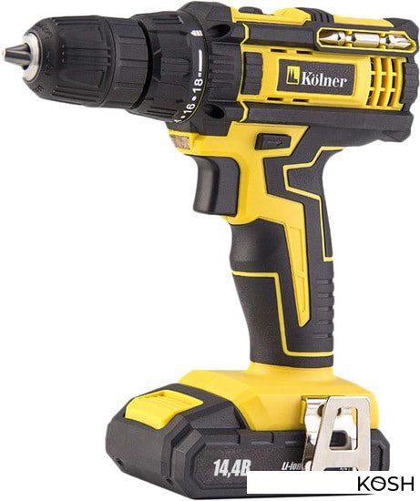 

Шуруповерт Kolner KCD 14.4/2L (1 акб)