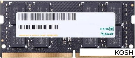 

Оперативная память SODIMM DDR4-2666 16Gb Apacer (AS16GGB26CQYBGH)