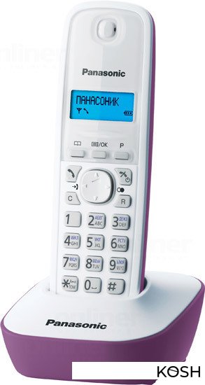 

Радиотелефон Dect Panasonic KX-TG1611RUF (сиреневый)