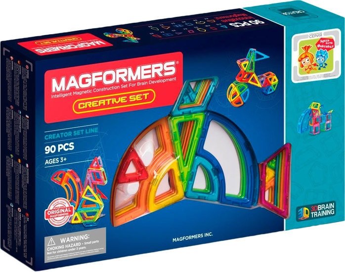 

Конструктор магнитный Magformers Fixie Creative Set (703004)