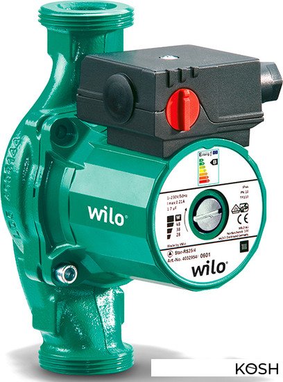 

Насос циркуляционный Wilo Star-RS30/8-(RUS) (4182642)