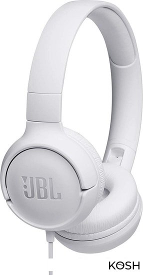 

Гарнитура (микрофон+наушники) JBL T500 (белая)