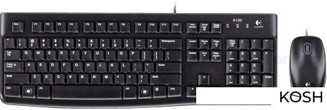 

Комплект (клавиатура+мышь) Logitech MK120 (920-002561)(чёрный)