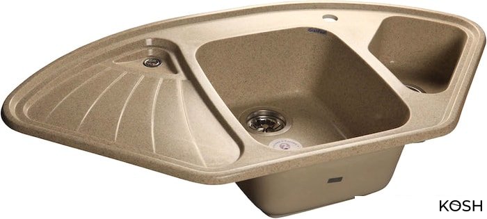 

Кухонная мойка GranFest GF-C1040E (песочная)