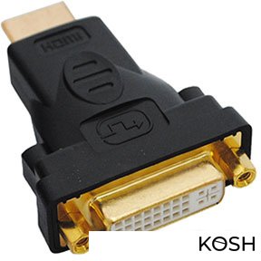 

Переходник HDMI-DVI Espada HDMI 19M to DVI-I 29F