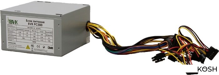 

Блок питания BVK PC500 500W