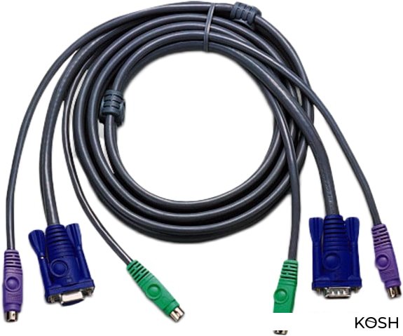 

Кабель для KVM переключателей ATEN 2L-1003P/C 3м