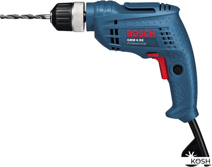 

Дрель Bosch GBM 6 RE (БЗП)(0601472600)