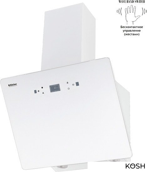 

Кухонная вытяжка Backer AH60E-MC-F1 White 12K