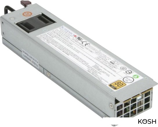 

Блок питания SuperMicro 400W (PWS-406P-1R) (для сервера)