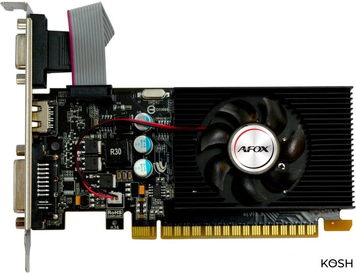 

Видеокарта AFOX GeForce GT220 (AF220-1024D3L2)(1024MB, DDR3, 128 bit)