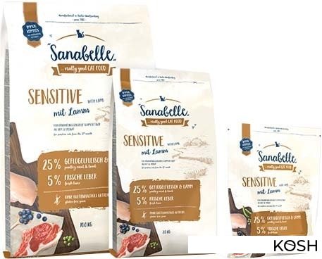 

Корм для кошек Bosch Petfood Sanabelle Sensitive Lamb (10кг)