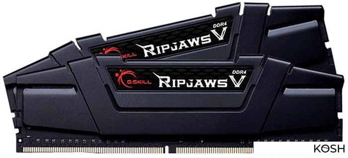 

Оперативная память DDR4-3600 64Gb (2x32Gb) G.Skill Ripjaws V (F4-3600C18D-64GVK)