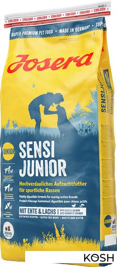 

Корм для собак Josera Sensi Junior (15кг)