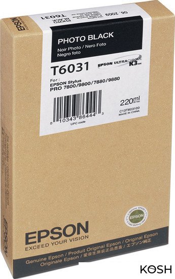 

Картридж Epson C13T603100