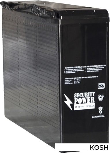 

АКБ для ИБП Security Power FT 12-100 (12V/100Ah)