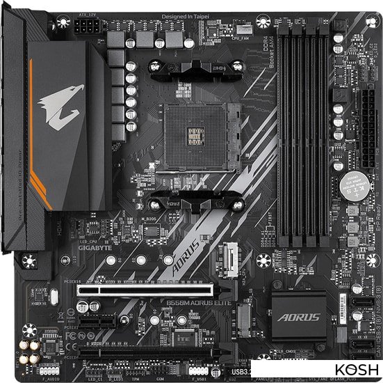 

Материнская плата Gigabyte B550M AORUS ELITE (AMD B550)(mATX, Socket AM4)