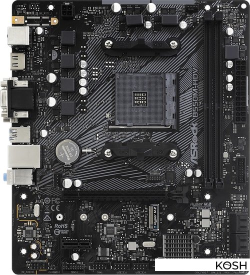 

Материнская плата ASRock B550M-HDV (AMD B550)(mATX, Socket AM4)