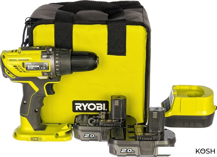 

Шуруповерт Ryobi R18DD3-220S