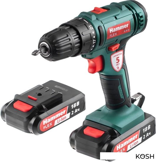 

Шуруповерт Hammer ACD18BS