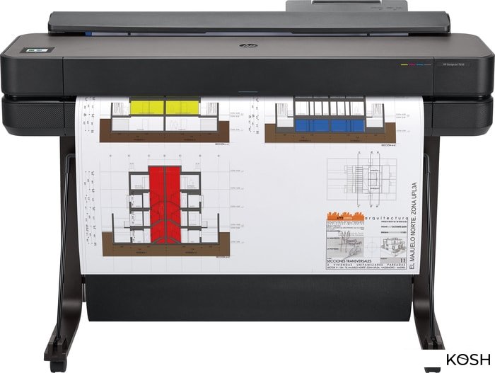 

Плоттер струйный HP Designjet T650 36-in Printer (5HB10A)