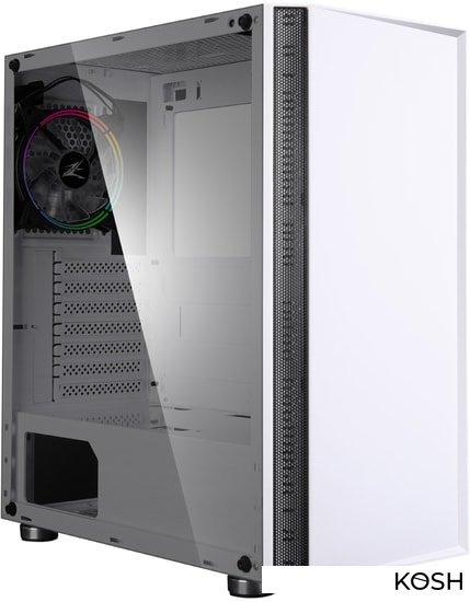 

Корпус Zalman R2 (белый, без БП, с окном)