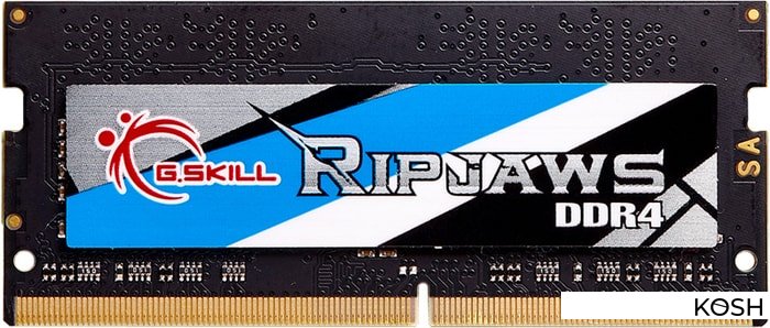 

Оперативная память SODIMM DDR4-3200 8Gb G.Skill Ripjaws (F4-3200C22S-8GRS)