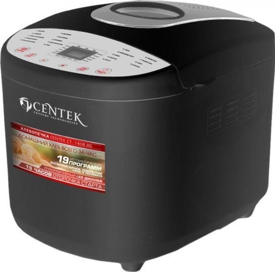 

Хлебопечка Centek CT-1406 (чёрная)