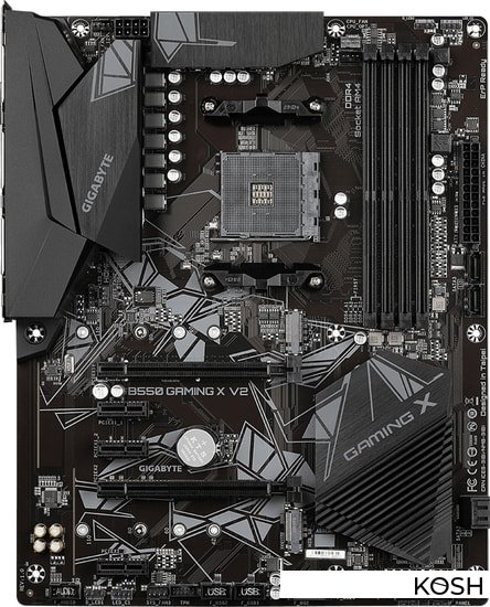 

Материнская плата Gigabyte B550 Gaming X V2 (rev. 1.0)(ATX, Socket AM4)