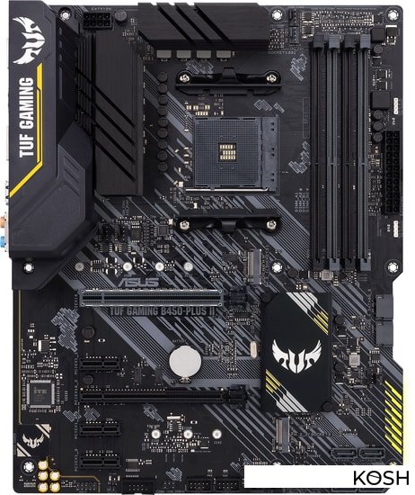 

Материнская плата Asus TUF GAMING B450-PLUS II (AMD B450)(ATX, Socket AM4)