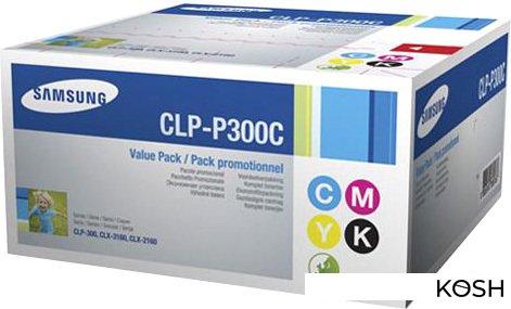 

Картридж Samsung CLP-P300C (набор)