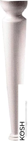 

Ножка для умывальника Vitra Efes (6210B003-0156)(1шт, белая)