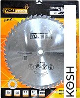 

Диск пильный Yourtools 400/50мм Z48 (по дереву, косой зуб у.з.+15)