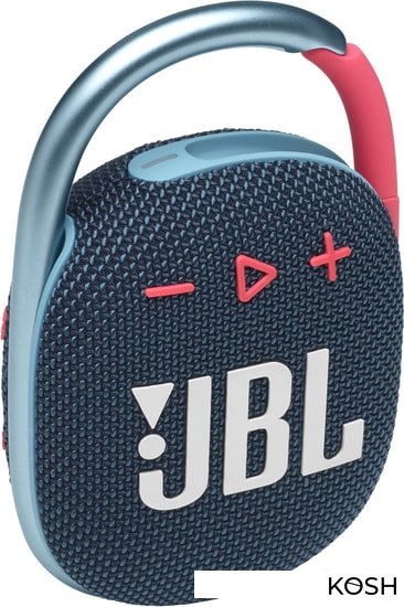 

Портативная аудиосистема JBL Clip 4 (темно-синий/розовый) (JBLCLIP4BLUP)